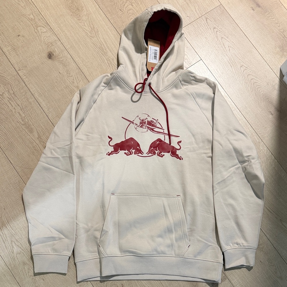 Red Bull Flying Bulls Cream Hoodie